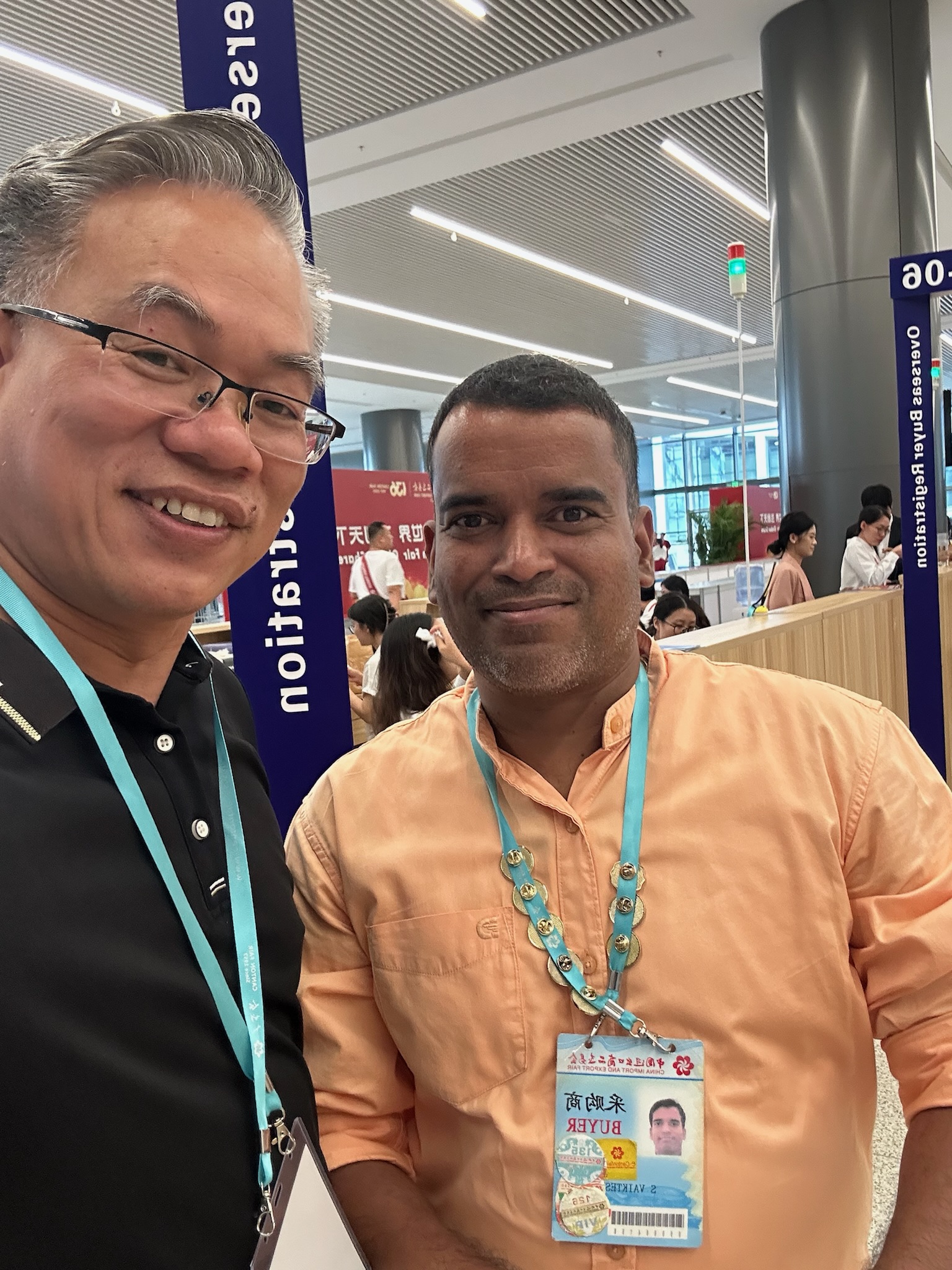 Feria de Cantón - Clientes del Sur de Asia